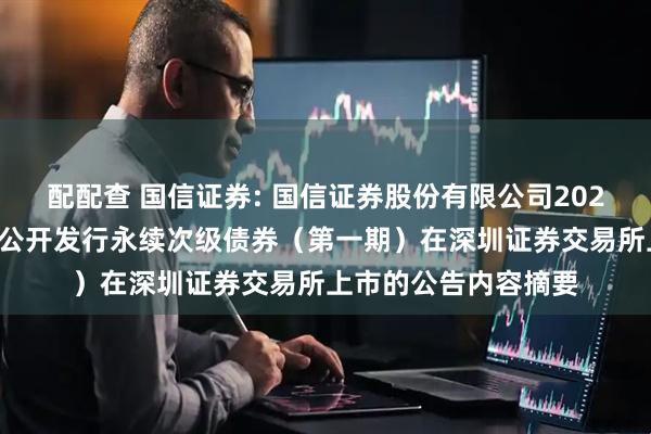 配配查 国信证券: 国信证券股份有限公司2025年面向专业投资者公开发行永续次级债券（第一期）在深圳证券交易所上市的公告内容摘要