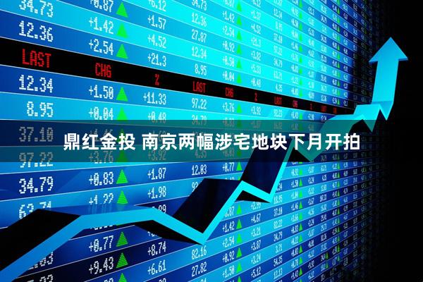鼎红金投 南京两幅涉宅地块下月开拍